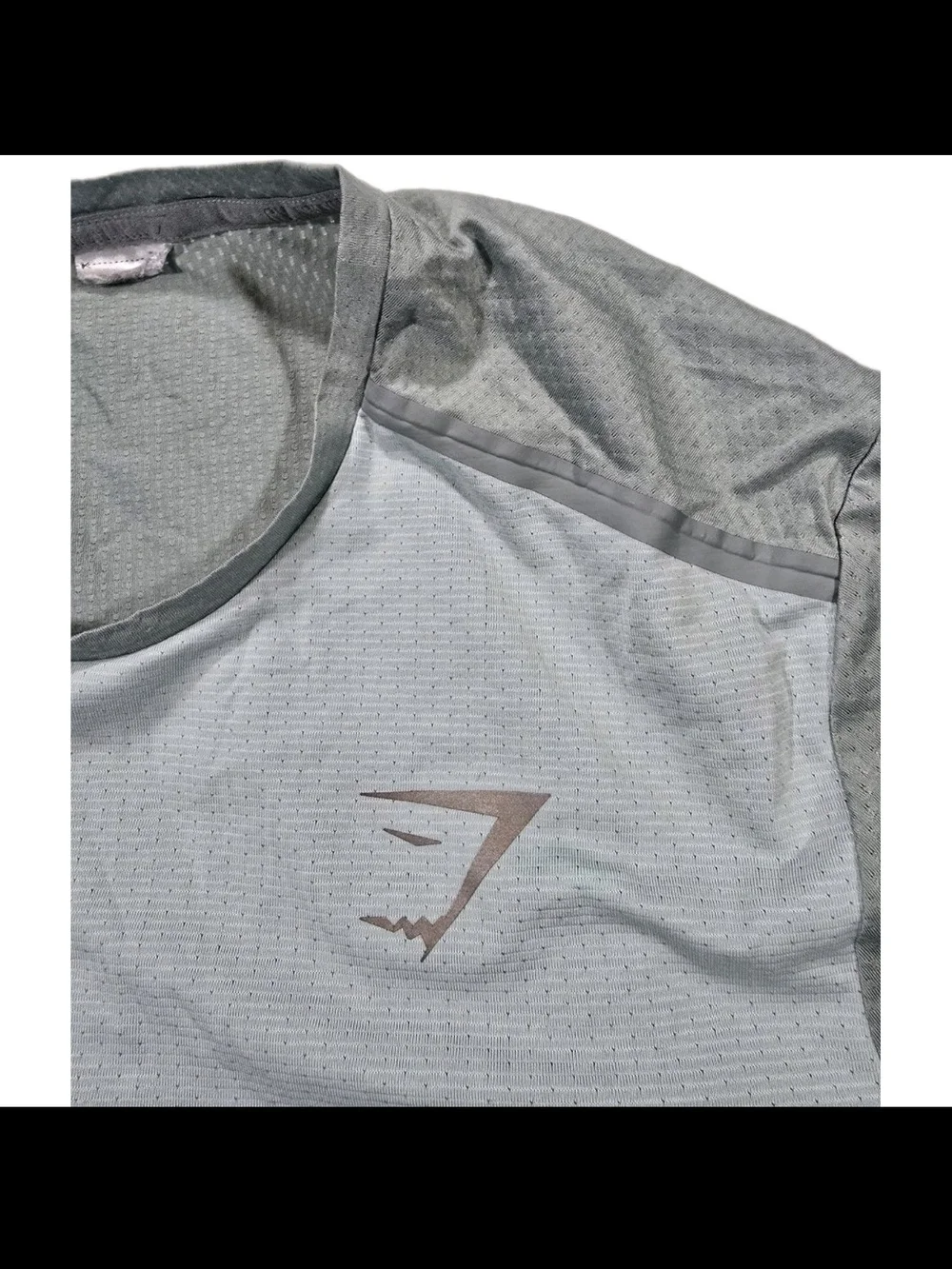 Gymshark Men’s Grey Performance Short Sleeve Tee